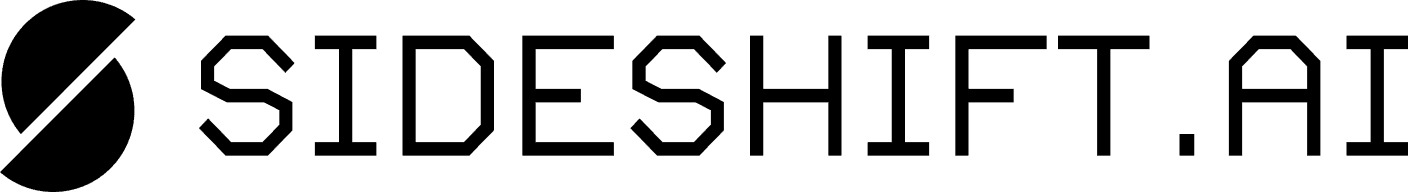 Logo for Sideshift.ai